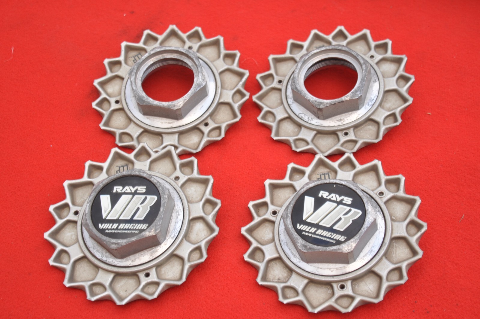 JDM RAYS VOLK RACING Wheel Cap Gr-A Mesh 16\