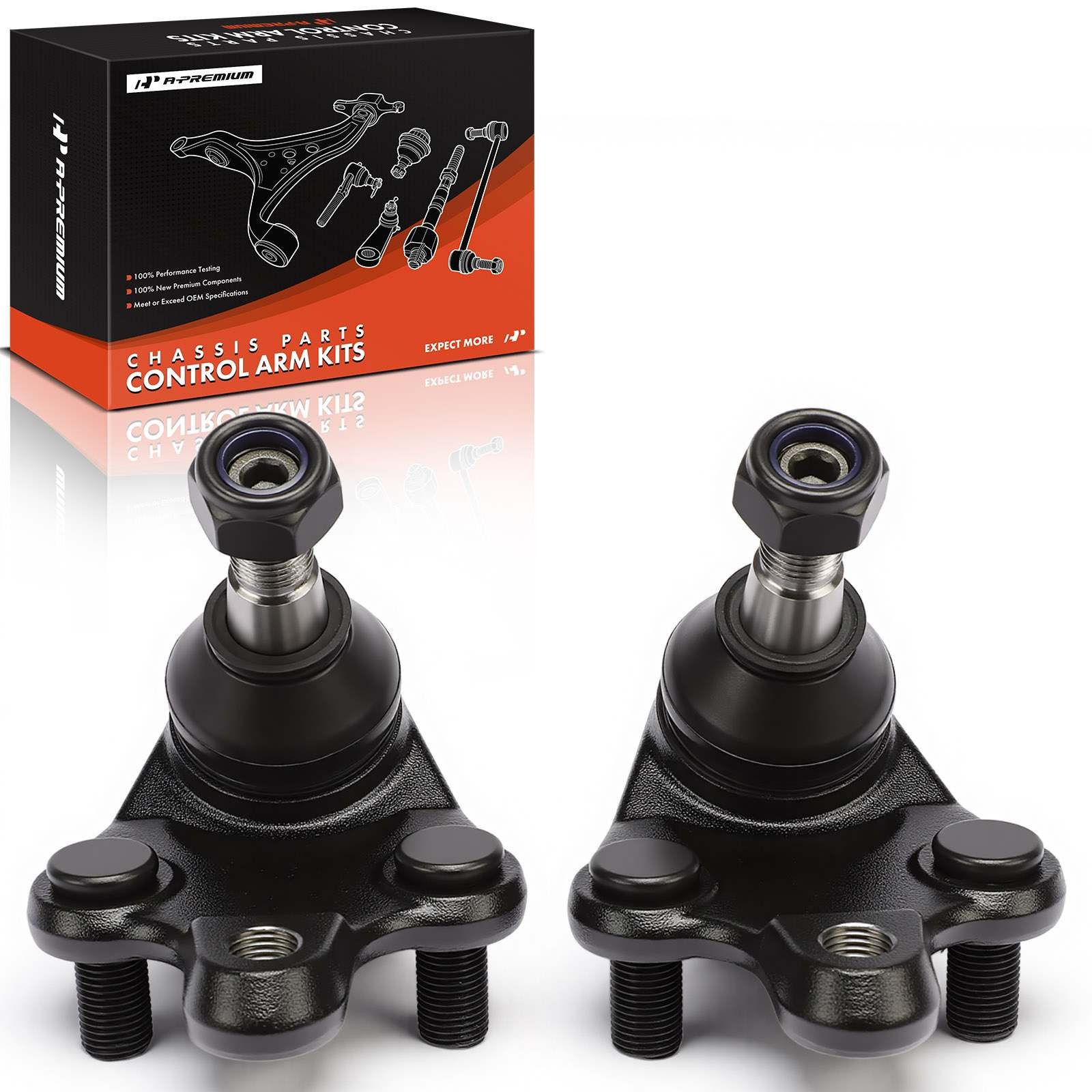 A-Premium 2x Front Lower Ball Joint for Toyota Corolla 09-19 Matrix 09-13 Scion A-Premium 2x Front Lower Ball Joint for Toyota Corolla 09-19 Matrix 09-13 Scion