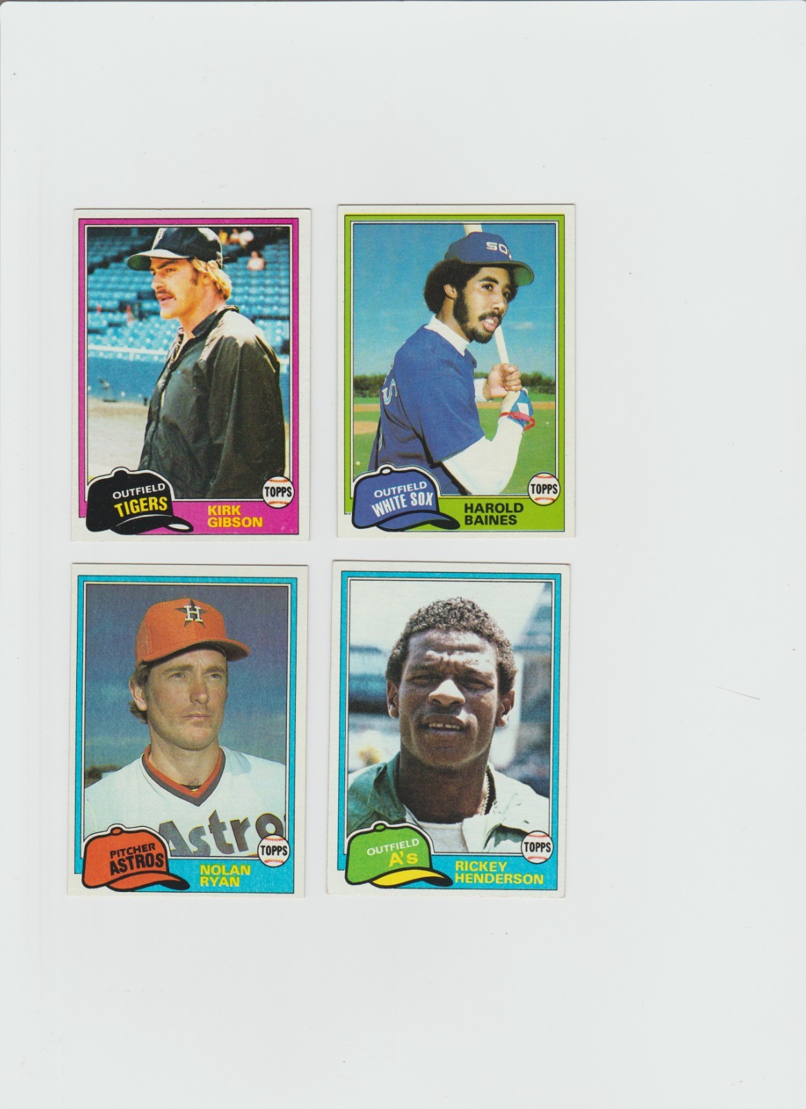 1981 Topps Complete Set 726 cards  NM  avg. Good centering.  High end  quality