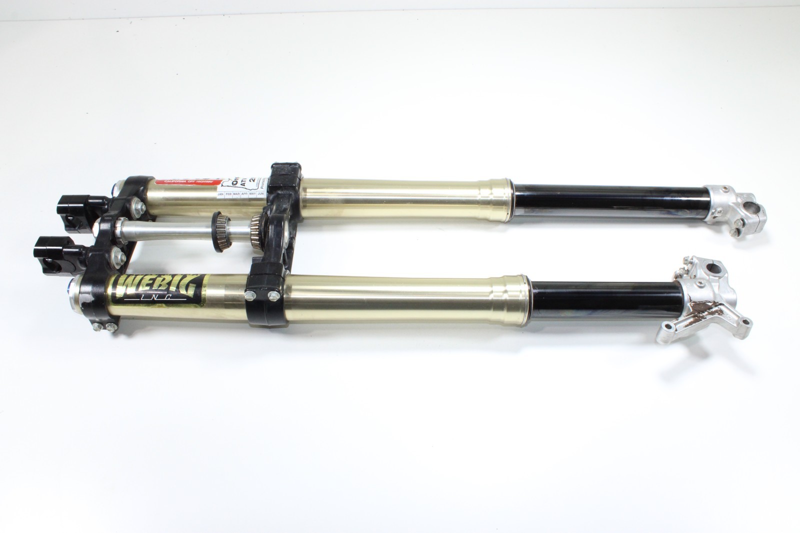 2012-2015 Kawasaki KX 450F Front Forks Air Forks Suspension Triple Tree A5