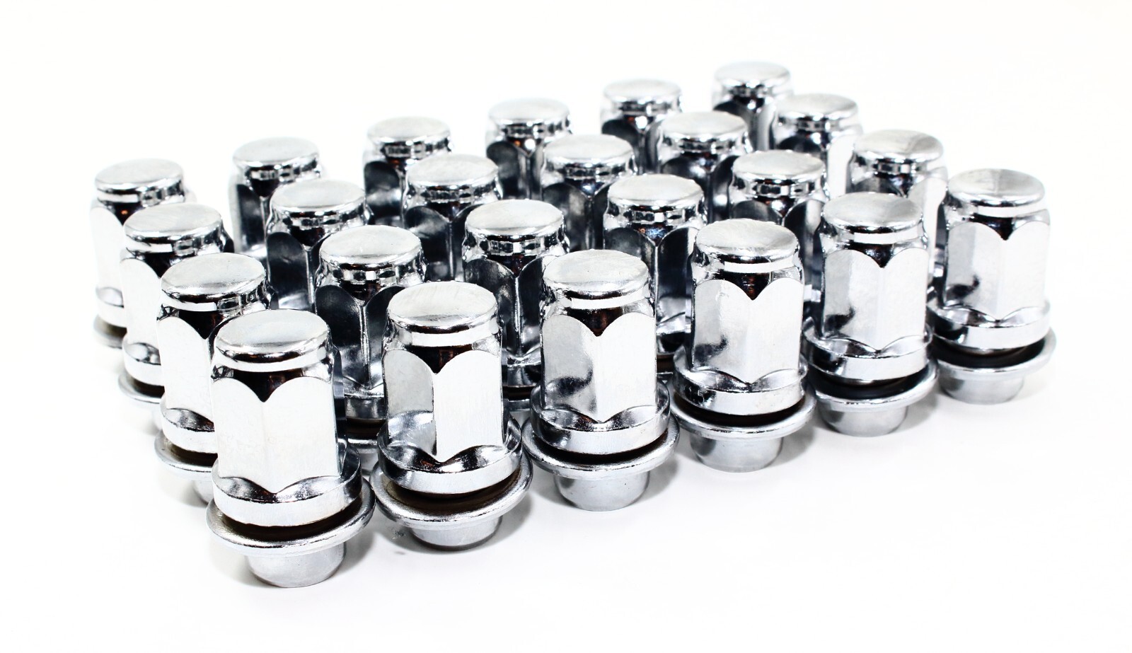 Set Of 24 Chrome OE Factory Style Lug Nuts 14x1.5 for Toyota Tundra Sequoia 1.8