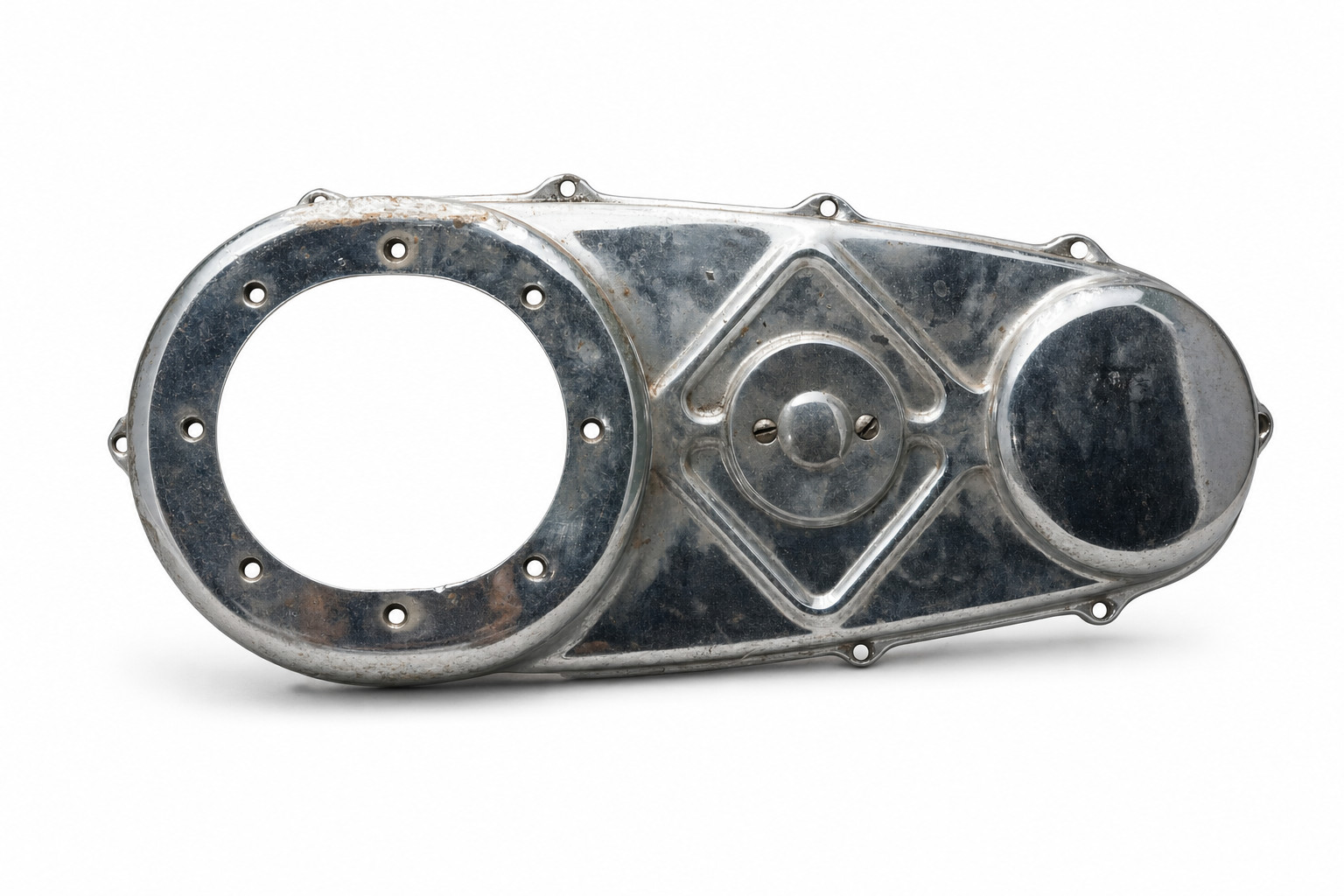 Harley Knucklehead UL Flathead Panhead Old Chrome Primary Cover