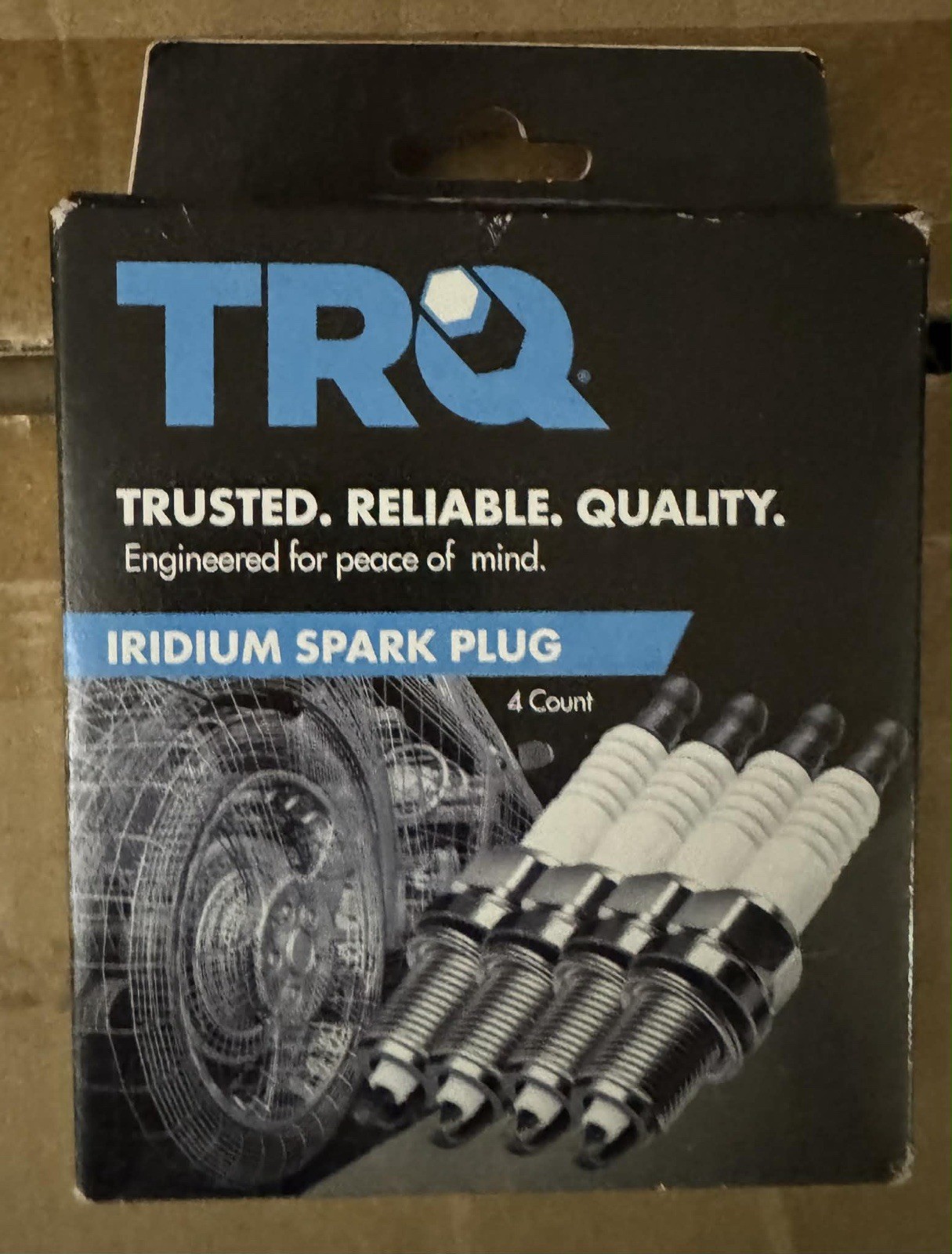 TRQ Iridium Spark Plugs 4 Pack SPA02103 TRQ Iridium Spark Plugs 4 Pack SPA02103
