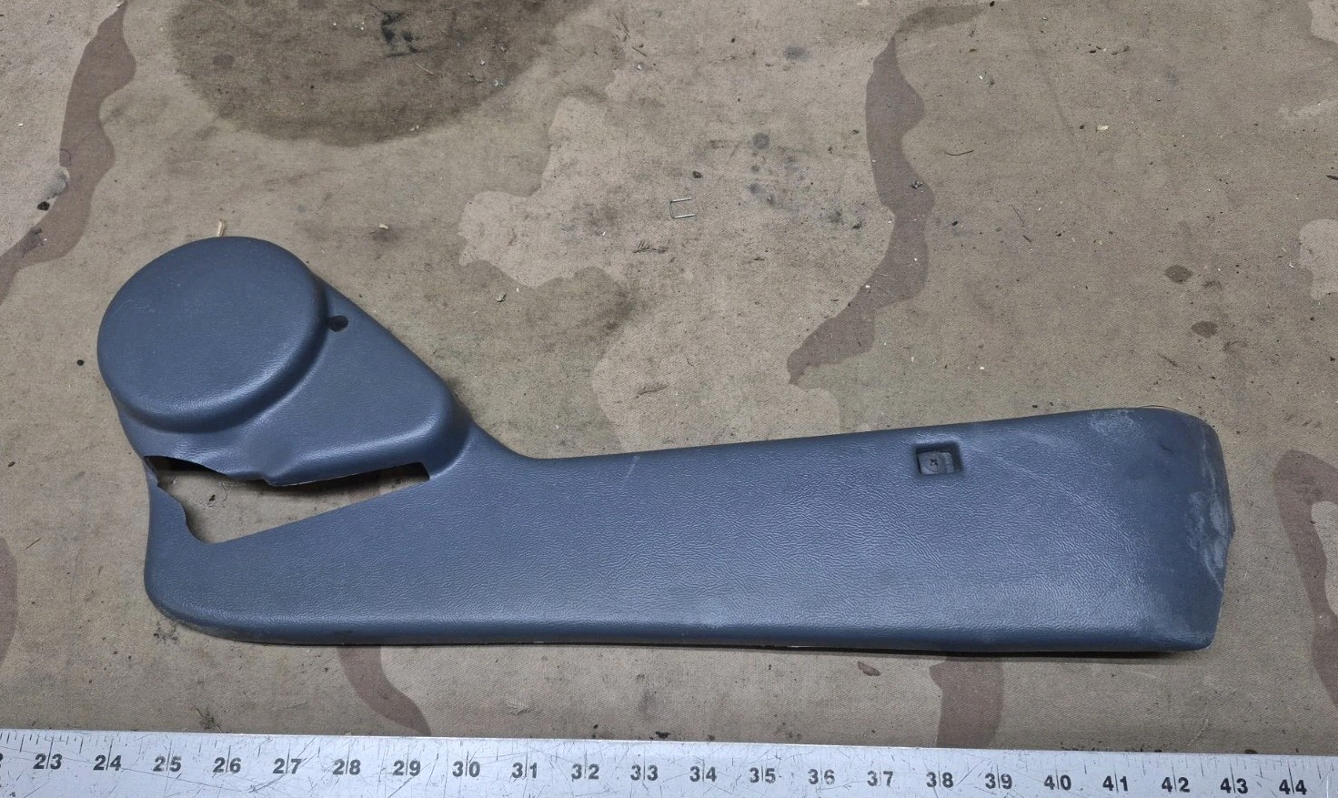 1992 1993 Ford Bronco F150 F250 F350 Side Seat Trim Panel OEM Dark Crystal Blue