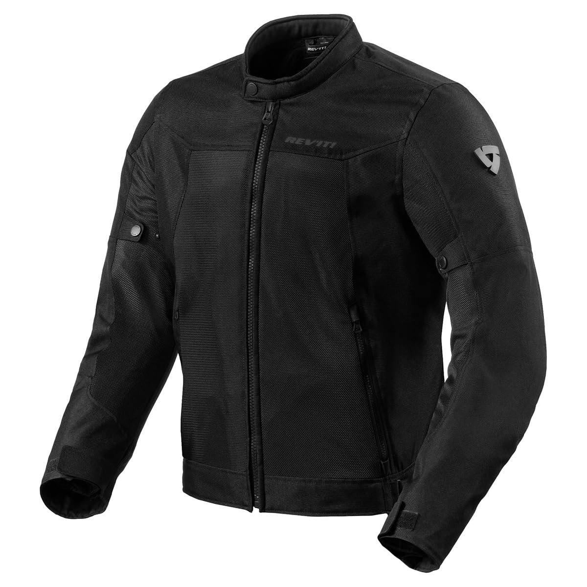 Rev'It Men's Eclipse 2 Motorcycle Jacket Black Medium with CE Padding