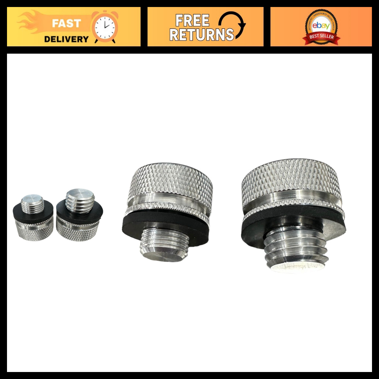 Vintage Alumacraft Boat Drain Plug Replacement - Fits 3/4\