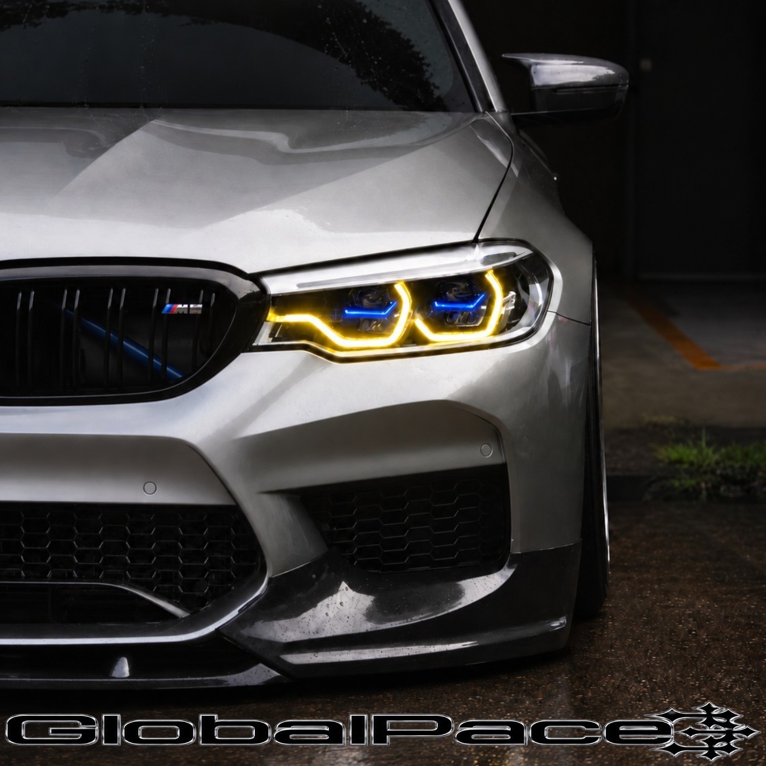 BMW 5 Series G30 G31 G38 F90 M5 Ikon Laser Dual Color  LED Headlights 2017-2020