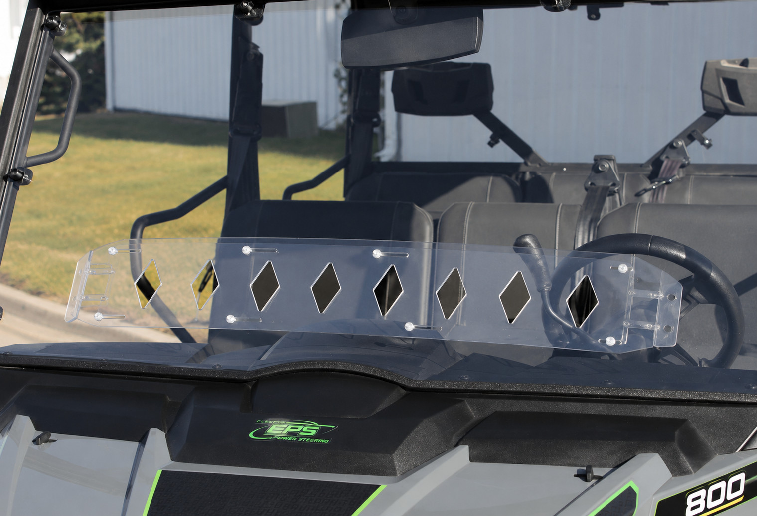 Front Windshield Vented for TRACKER 800SX 2020-2026 ARCTIC CAT PROWLER PRO