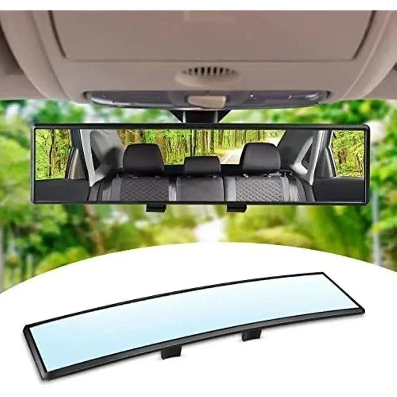 Interior Rear View 300mm Mirror Anti_glare Car Truck Panoramic Convex Wide Angle