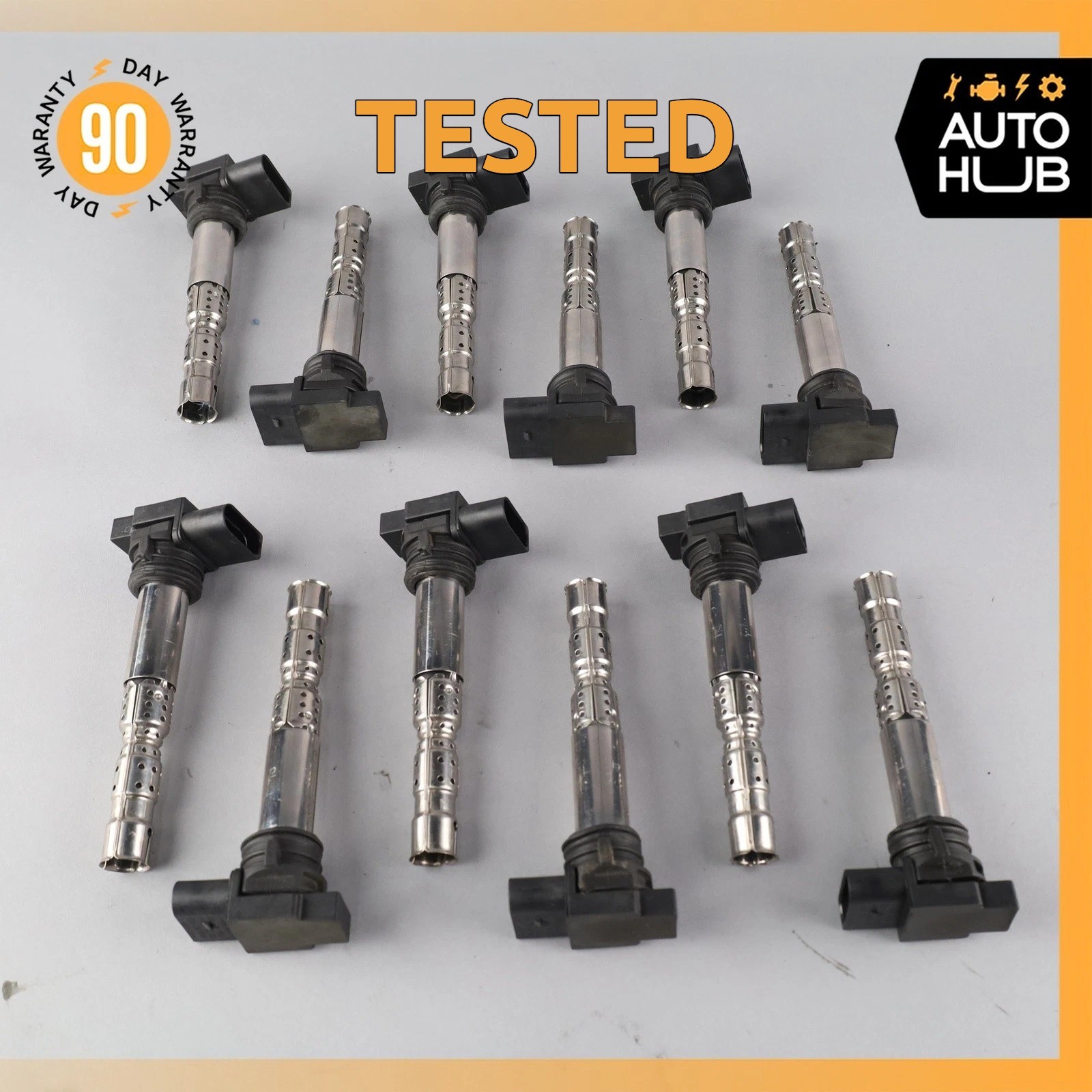 03-18 Bentley Continental GT GTC Flying Spur Ignition Coil Set of 11 OEM 03-18 Bentley Continental GT GTC Flying Spur Ignition Coil Set of 11 OEM