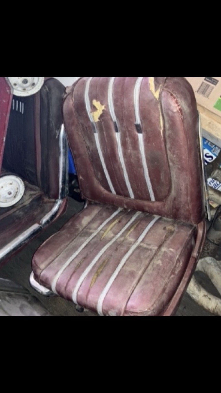 1962 1963 Ford Galaxie bucket seats 1962 1963 Ford Galaxie bucket seats