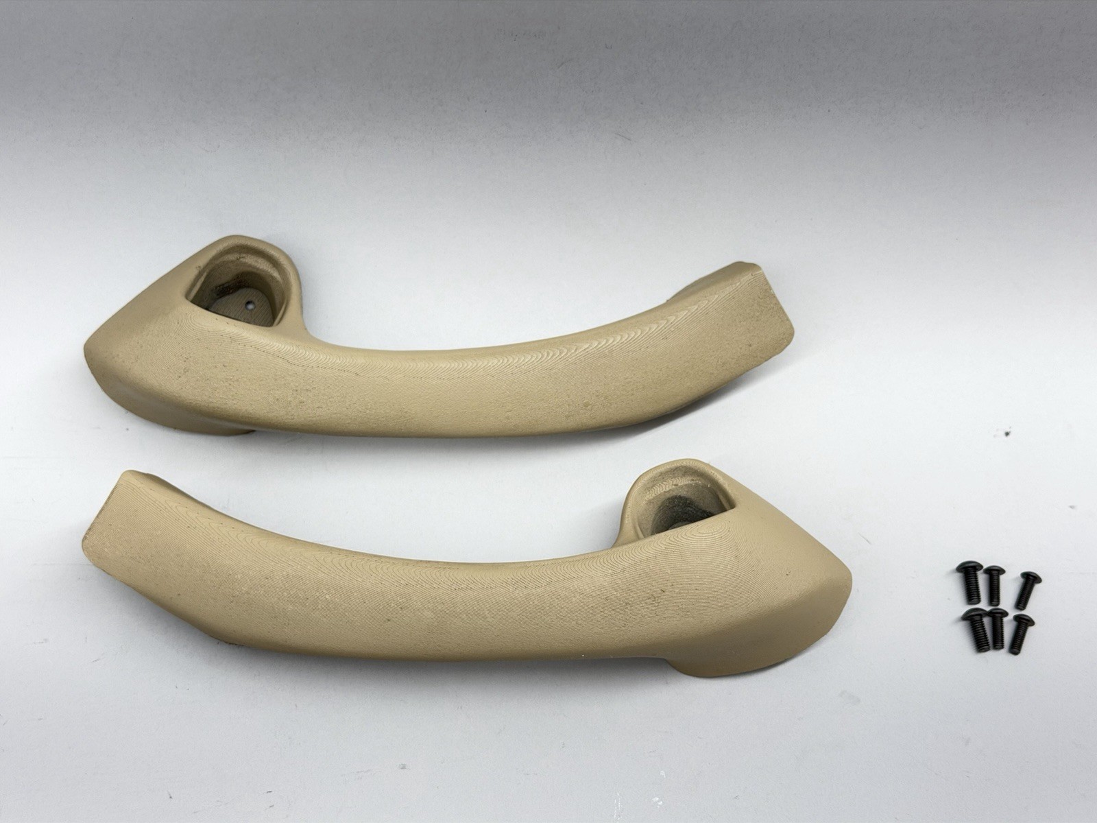 96-02 BMW Z3 Interior Door Pull Handle PAIR LEFT AND RIGHT TAN SET New 96-02 BMW Z3 Interior Door Pull Handle PAIR LEFT AND RIGHT TAN SET New