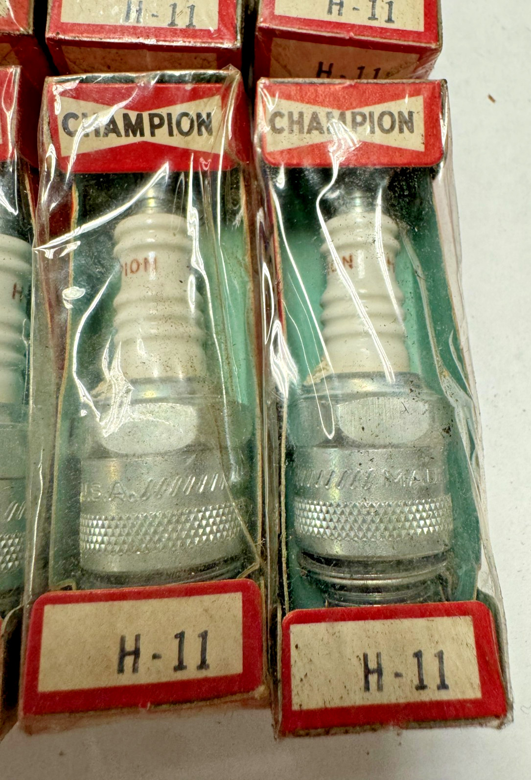QTY 8 NOS Champion Spark Plugs H11 Set of 8