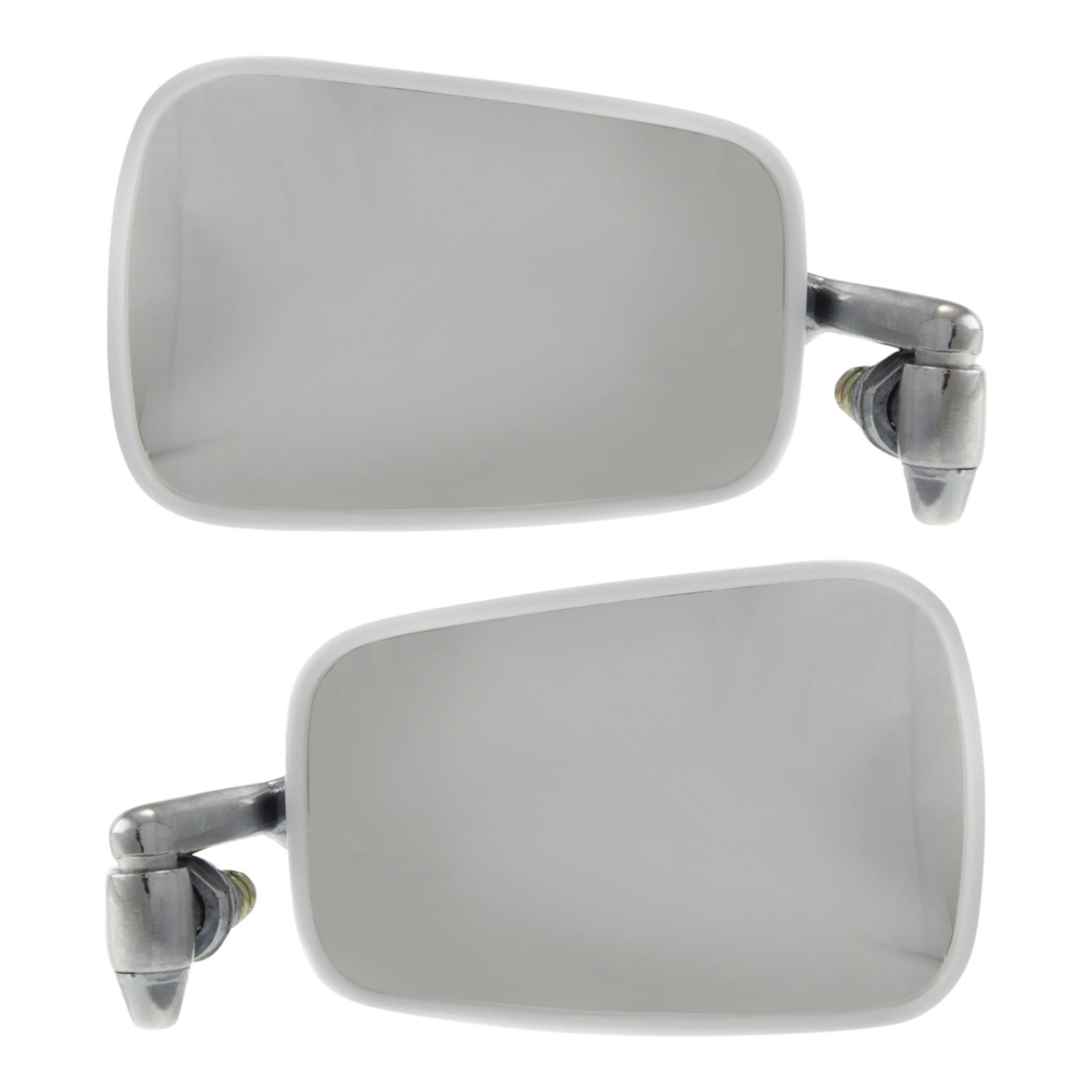 Mirror Set For 1968-1977 Volkswagen Beetle Passenger & Driver Side Chrome Sedan