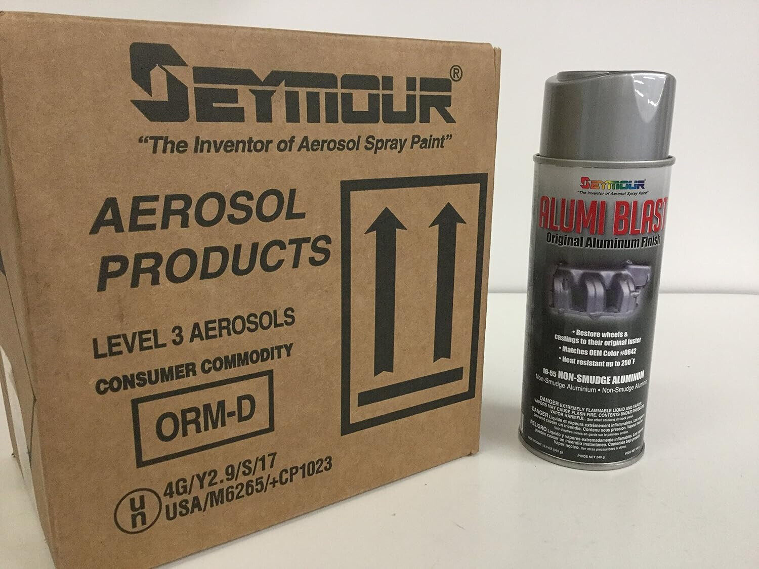 Seymour Alumi Blast Professional Grade Aluminum Paint. Case lot of (6) Cans