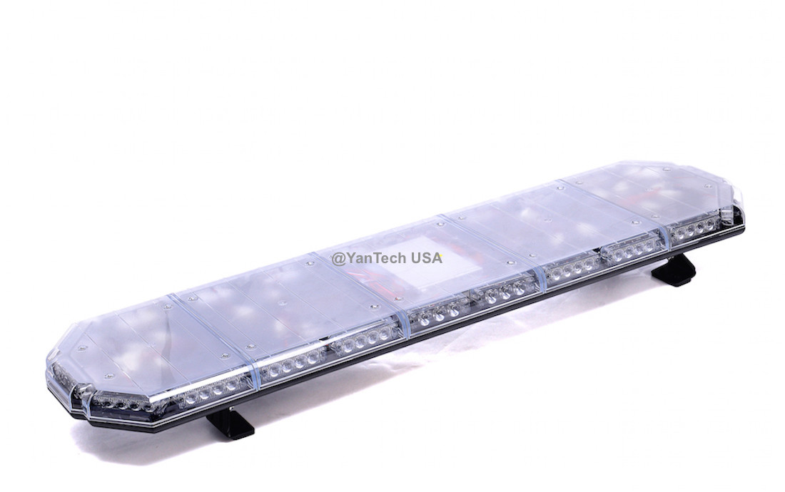 56 Inch Warning Beacon LED Light Bar for Truck Tow Wrecker w/ Brake&Turn Signal