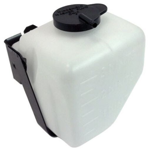 1962 - 1972 Chevrolet windshield washer fluid reservoir bottle, bracket and cap