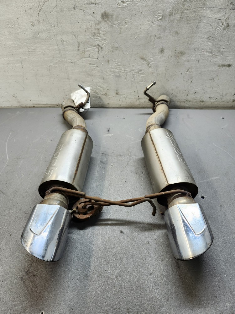 Borla S-Type Muffler Tips W/Resonators Off 2018 Dodge Durango SRT
