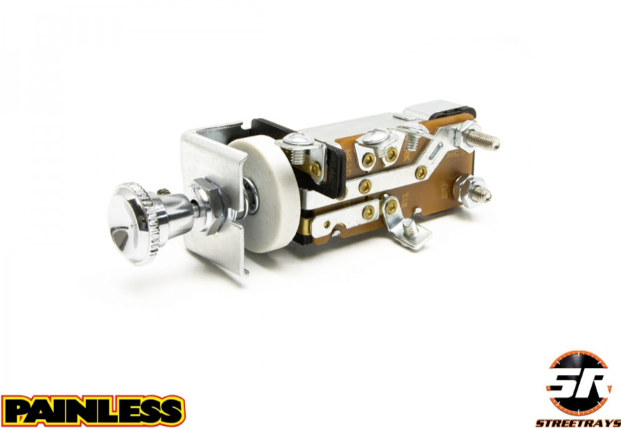 Painless 80151 Headlight Switch/Aluminum Knob with Dimmer