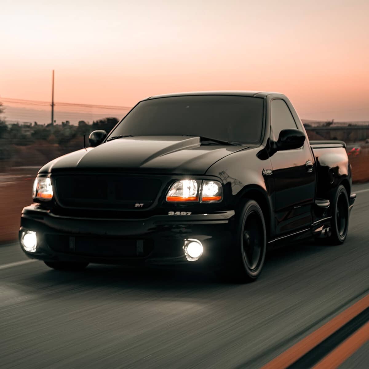 2001-04 F-150 SVT FORD LIGHTNING SMOKED TAILLIGHTS STREET OUTLAW FORD SVT SALE