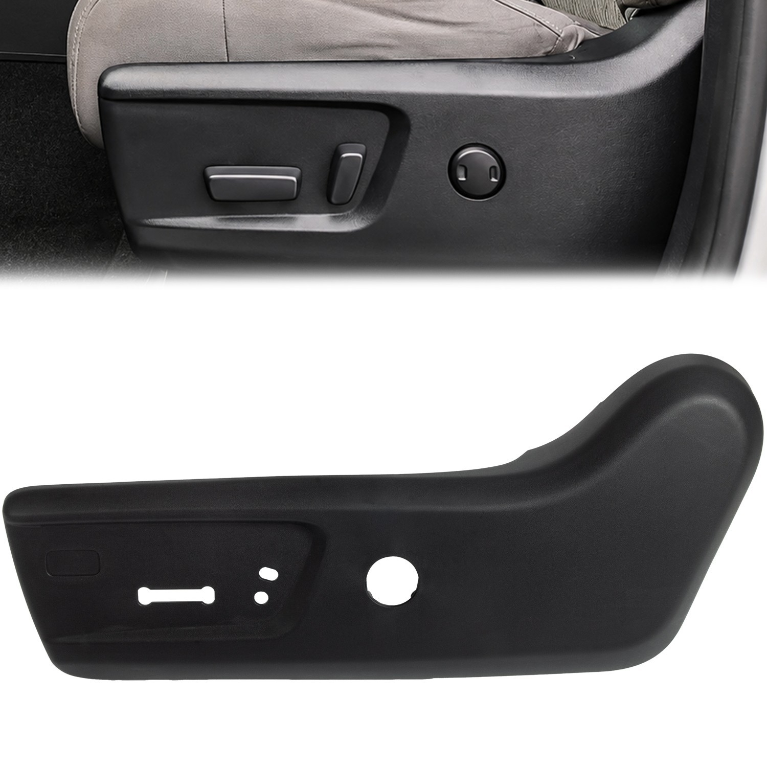 Driver Seat Trim Panel For 2014-2021 Toyota Tundra Track Cover 71812-0C212-C0