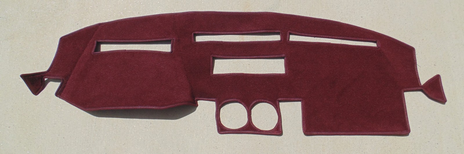 fits 1984-1989 Nissan 300ZX dash cover mat dashboard pad maroon 