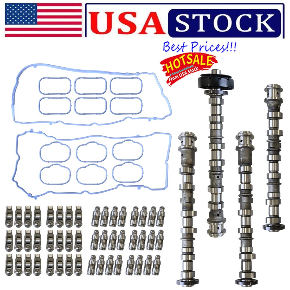 Camshafts Rockers Lifters Kit For Chrysler 200 300 Dodge Ram 3.6L V6 Pentastar