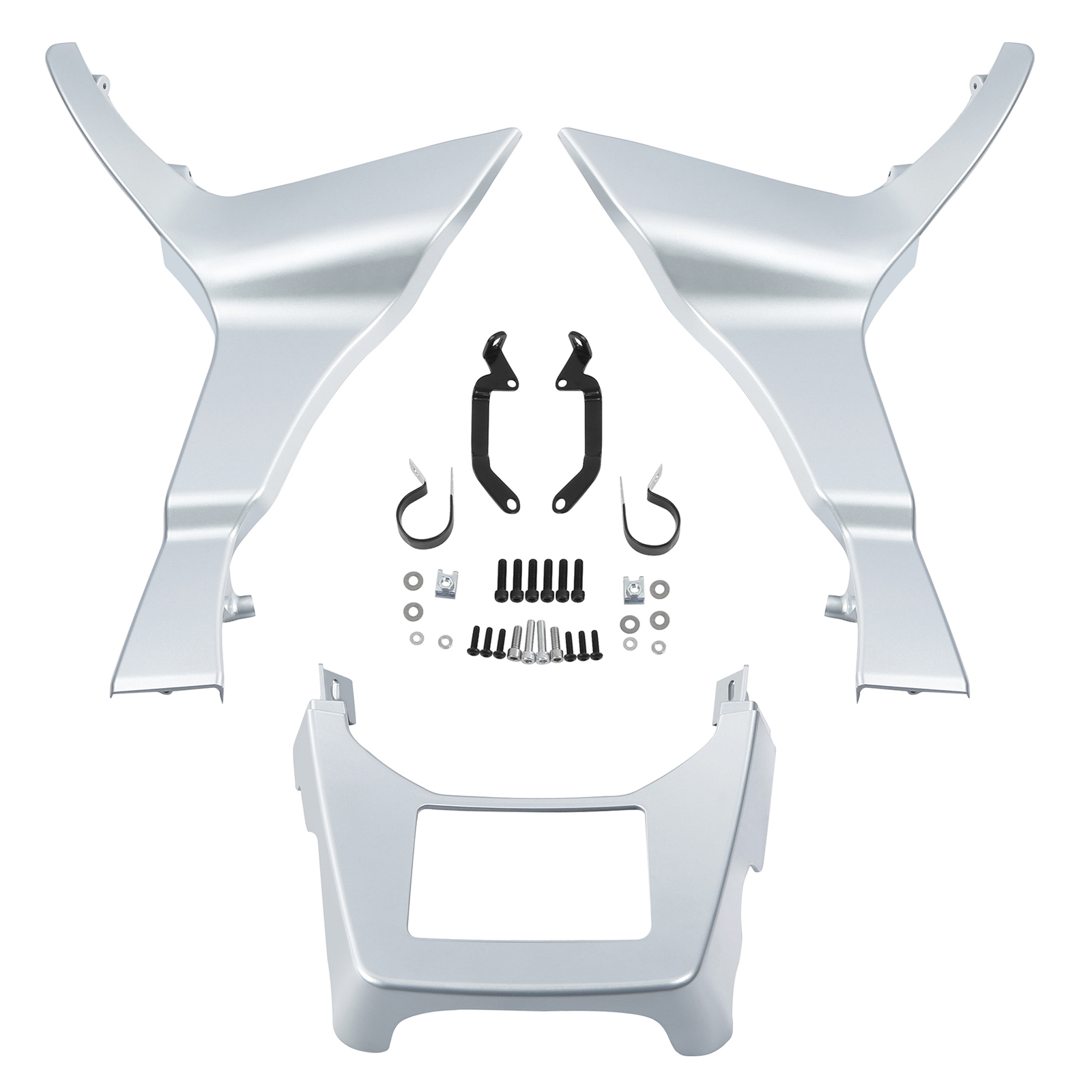 Fairing Spoilers Fit For Road Glide Special FLTRXS 2017-2024 #Barracuda Silver