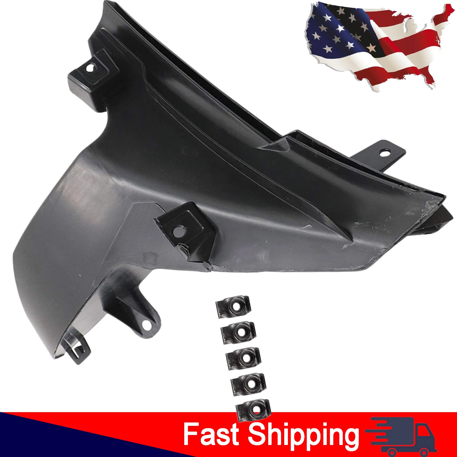 For 2015-2017 Ford F-150 FL3Z-17F803-A New Front Bumper Left Driver Air Duct USA For 2015-2017 Ford F-150 FL3Z-17F803-A New Front Bumper Left Driver Air Duct USA