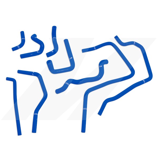 Mishimoto MMHOSE-SUB-ANCBL Blue Silicone Ancillary Hoses