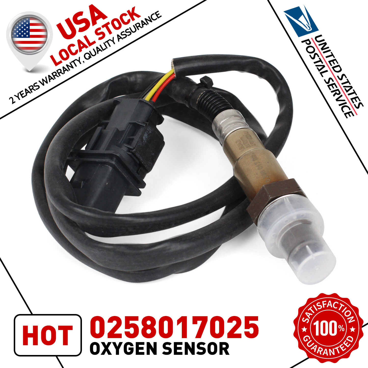 For Bosch 0258017025 WideBand Oxygen Lambda Sensor LSU4.9 for # 213-1572