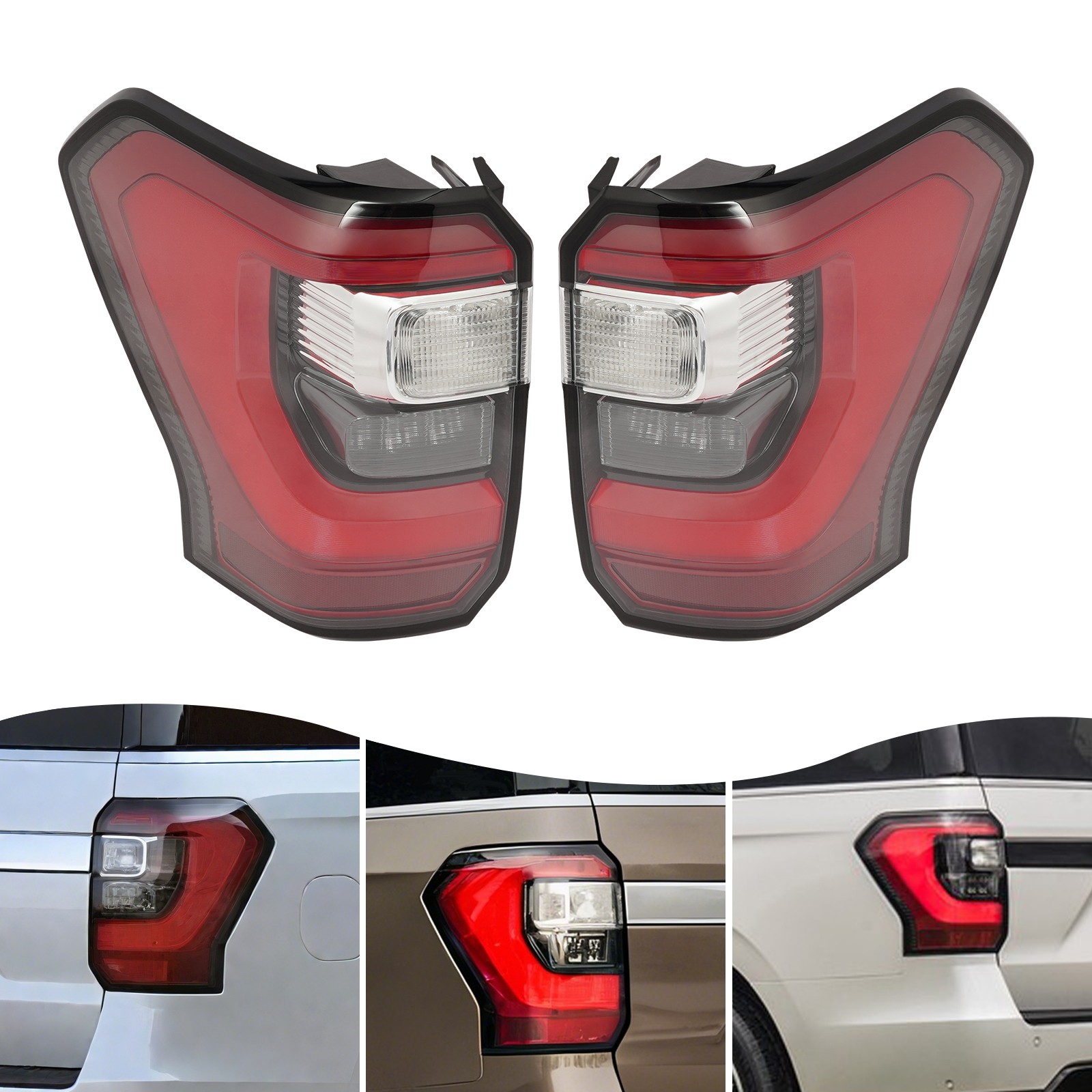 For 2018-2021 Ford Expedition Rear LED Tail Light Brake Lamps Left/Right Opt.