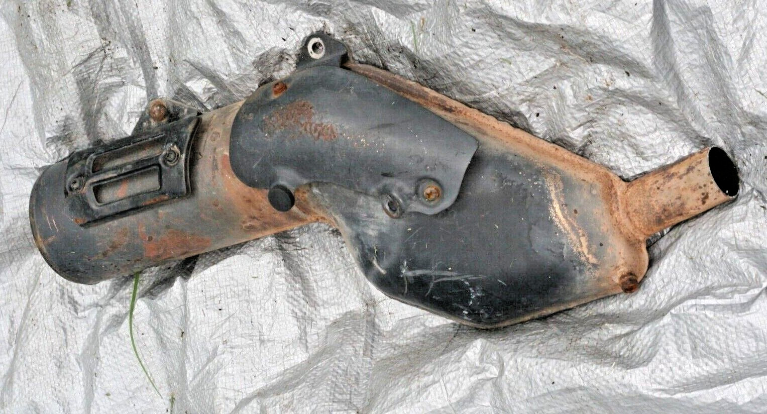 1991-93 Kawasaki KLR650 OEM REAR MUFFLER (SEE BELOW ) 1991-93 Kawasaki KLR650 OEM REAR MUFFLER (SEE BELOW )
