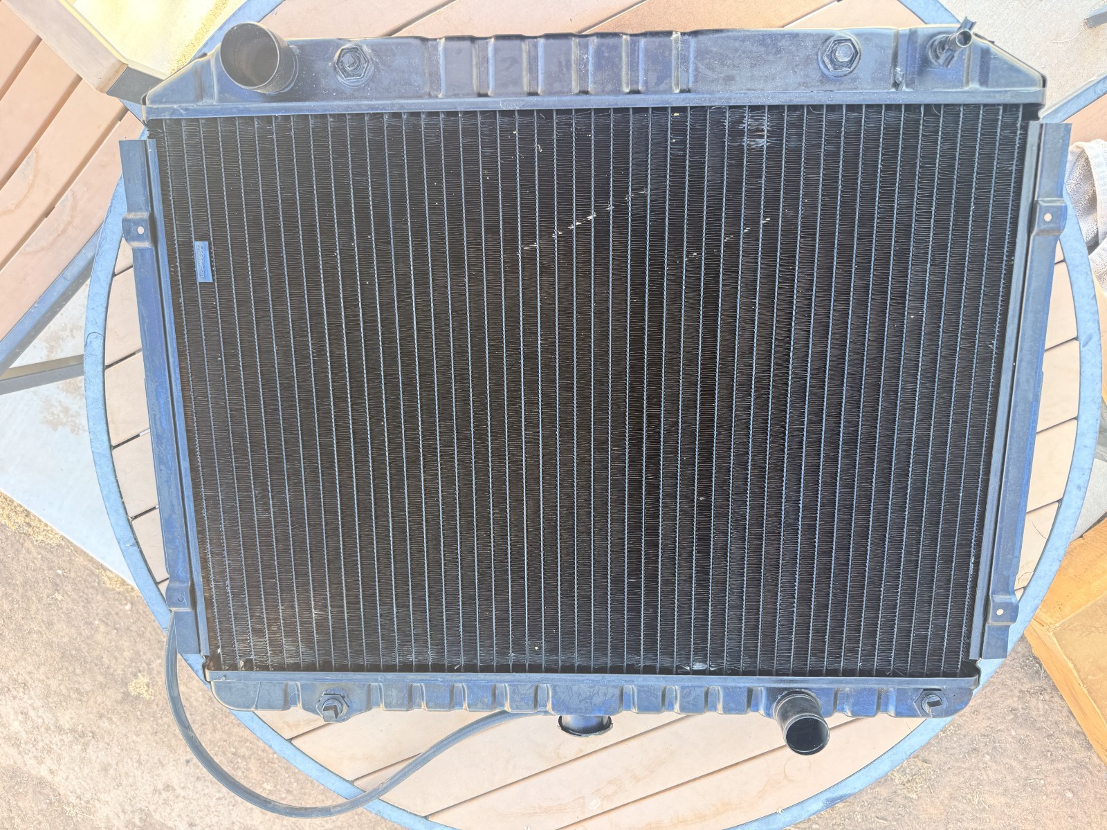 NOS Vintage Modine 1R-553 Heavy Duty Truck Radiator Core Assembly Brass Copper