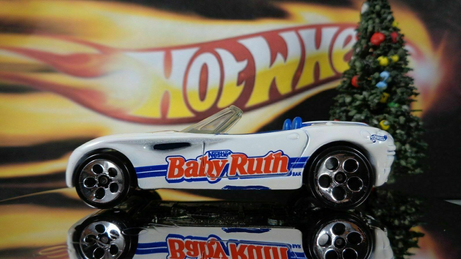 Hot Wheels Dodge Concept Car Sugar Rush Series II Baby Ruth White