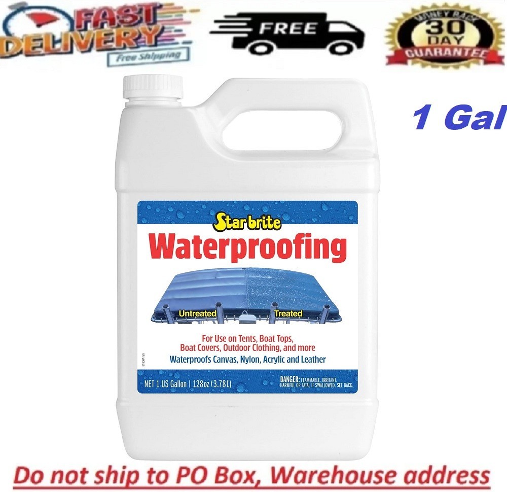 Star Brite Waterproofing Treatment 1 Gal. Fabrics, Vinyls, Leathers ((FREE SHIP)