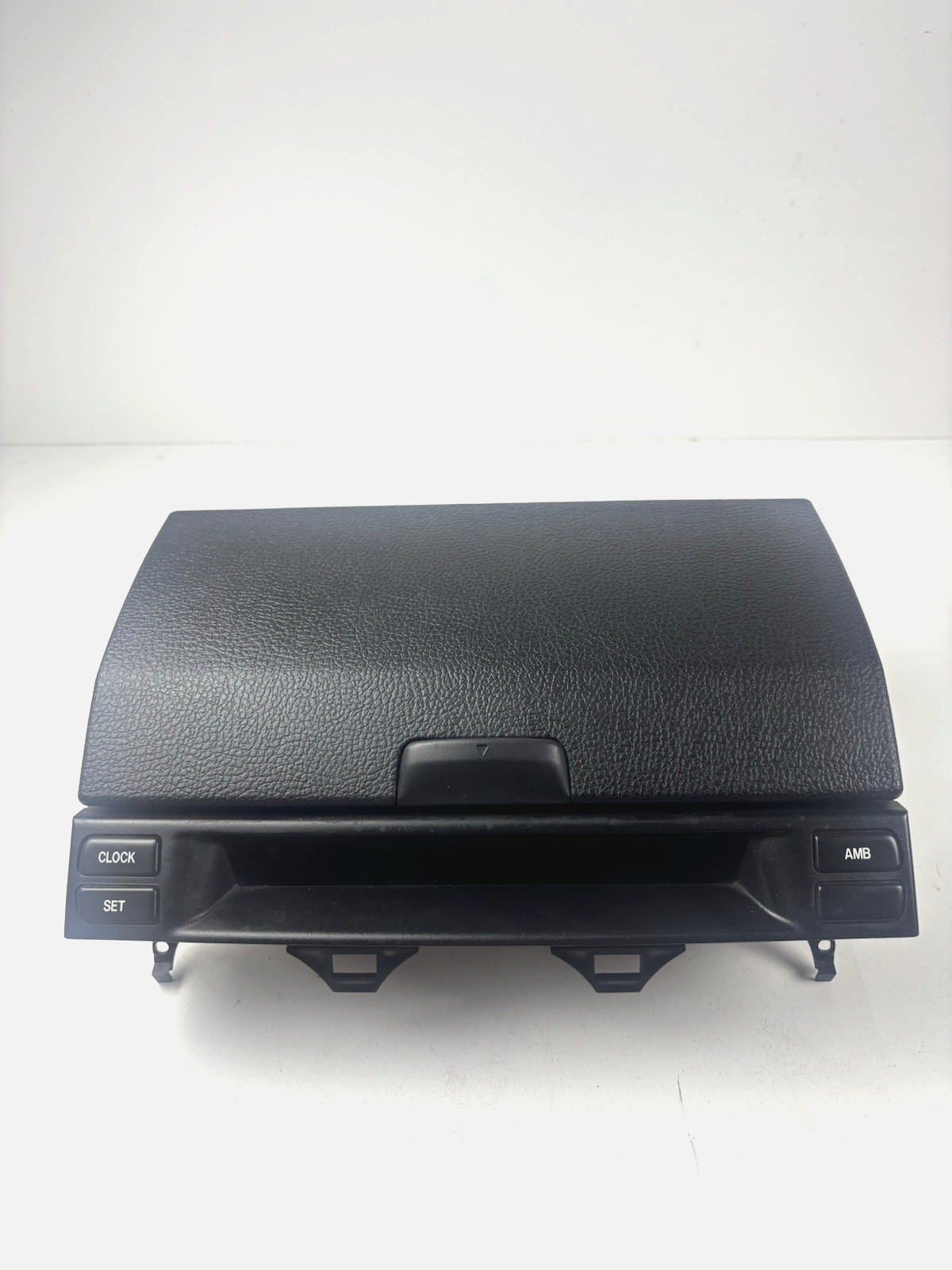 2003-2008 Mazda 6 Center Dash Storage Cubby Clock Black OEM REPAIRED