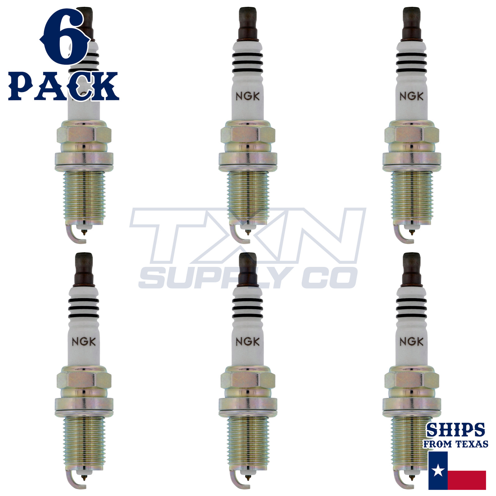 NGK 2667 Spark Plugs 6 Pack