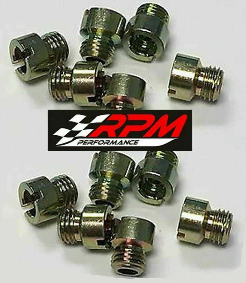 Holley Carb Carburetor Main Jets Kit 1/4-32 GAS 50-109 YOU PICK SIZE 20 PACK Holley Carb Carburetor Main Jets Kit 1/4-32 GAS 50-109 YOU PICK SIZE 20 PACK