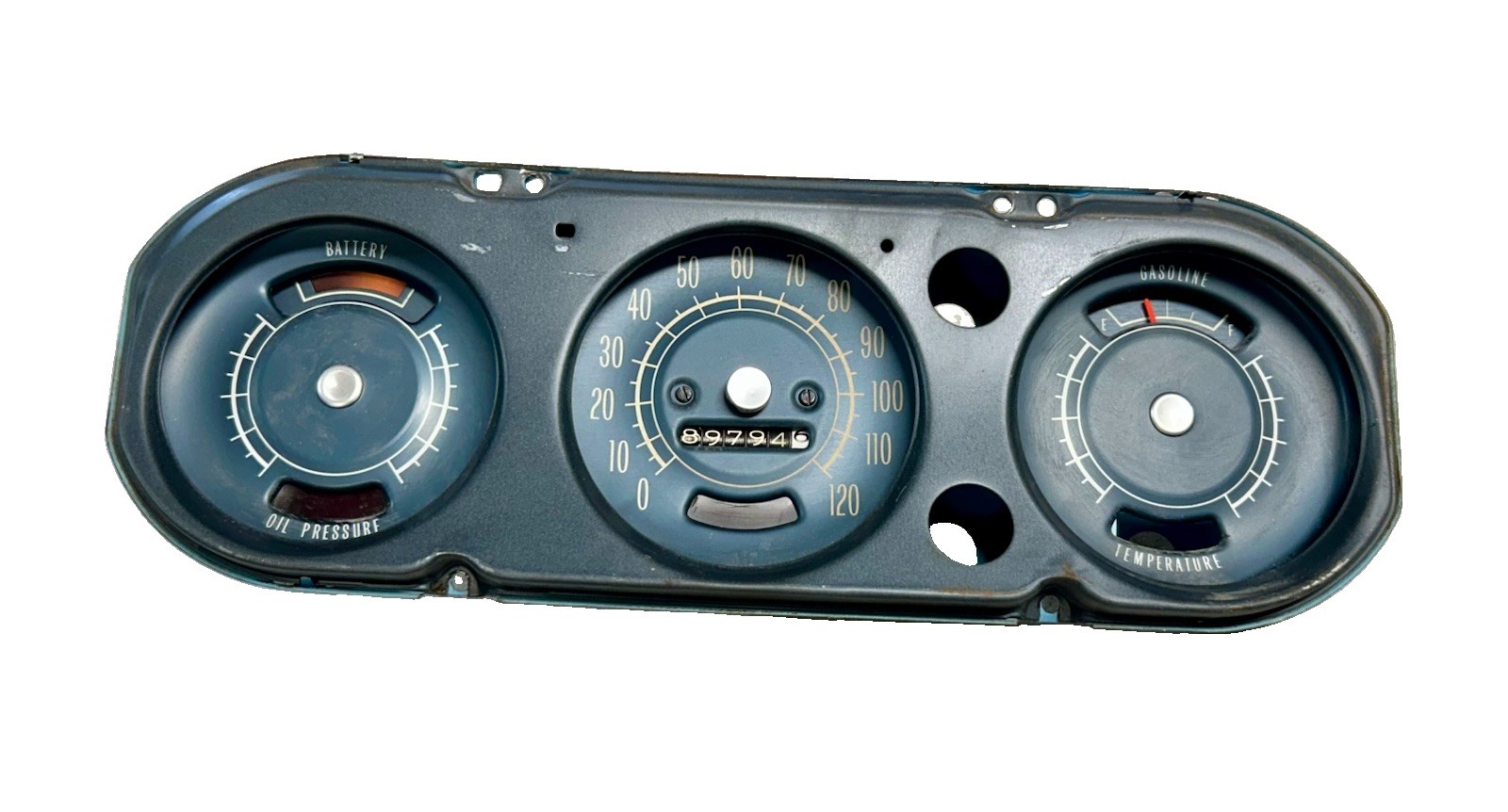 1966 Pontiac GTO Gauge Cluster OEM Tempest Lemans Speedometer Gas Temp 1967