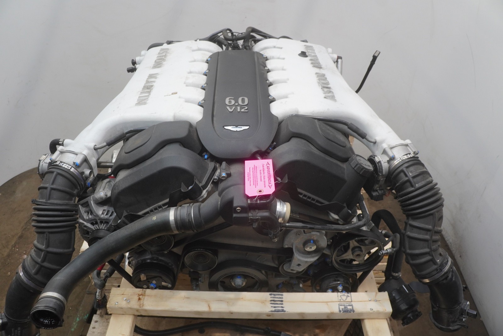 6.0L V12 AM11 Engine Motor Dropout OEM Aston Martin Vanquish 2014 *11K*