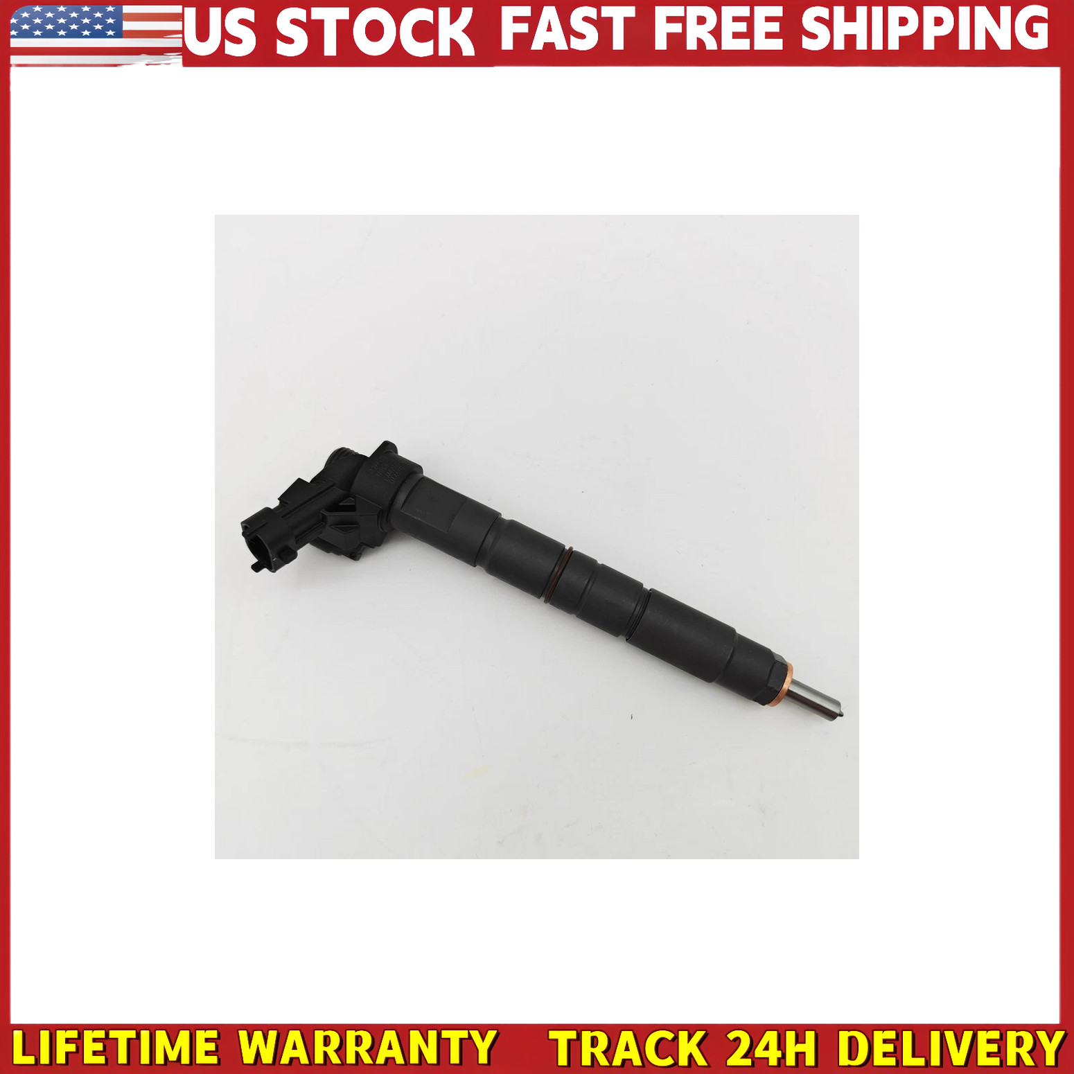 1X Common Rail Injector 0445117031 Fits for 2016-2019 Nissan TITAN XD 5.0L
