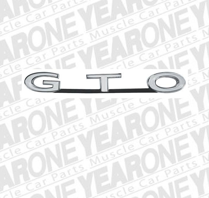 1970 GTO Grille Emblem.   Y1  477874