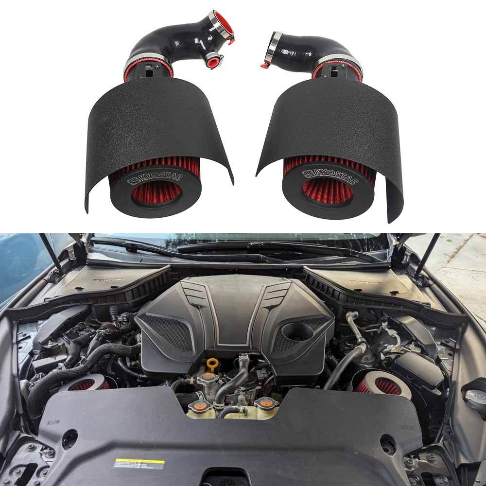 Cold Air Intake System For 2016+ Infiniti Q50 Q60 2023+ Nissan Z 3.0T V6 Turbo