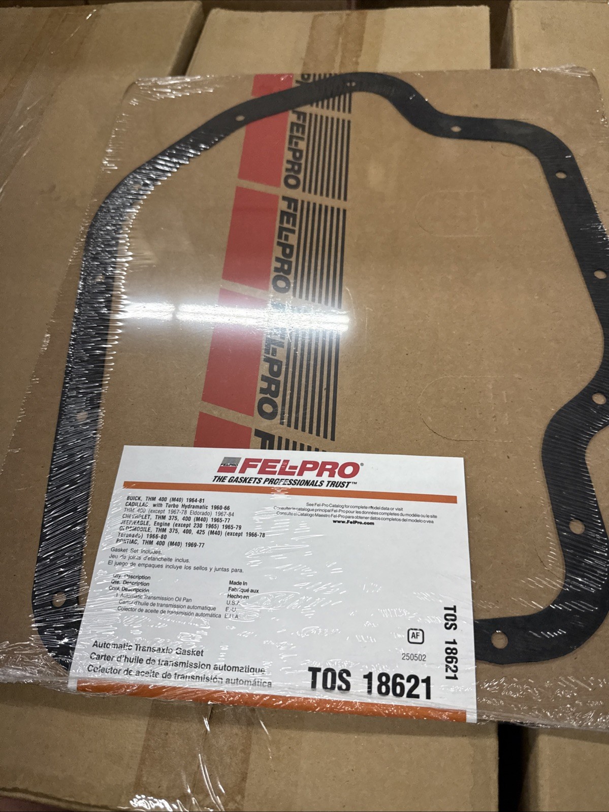 Fel-Pro TOS 18621  Transmission Pan Gasket 