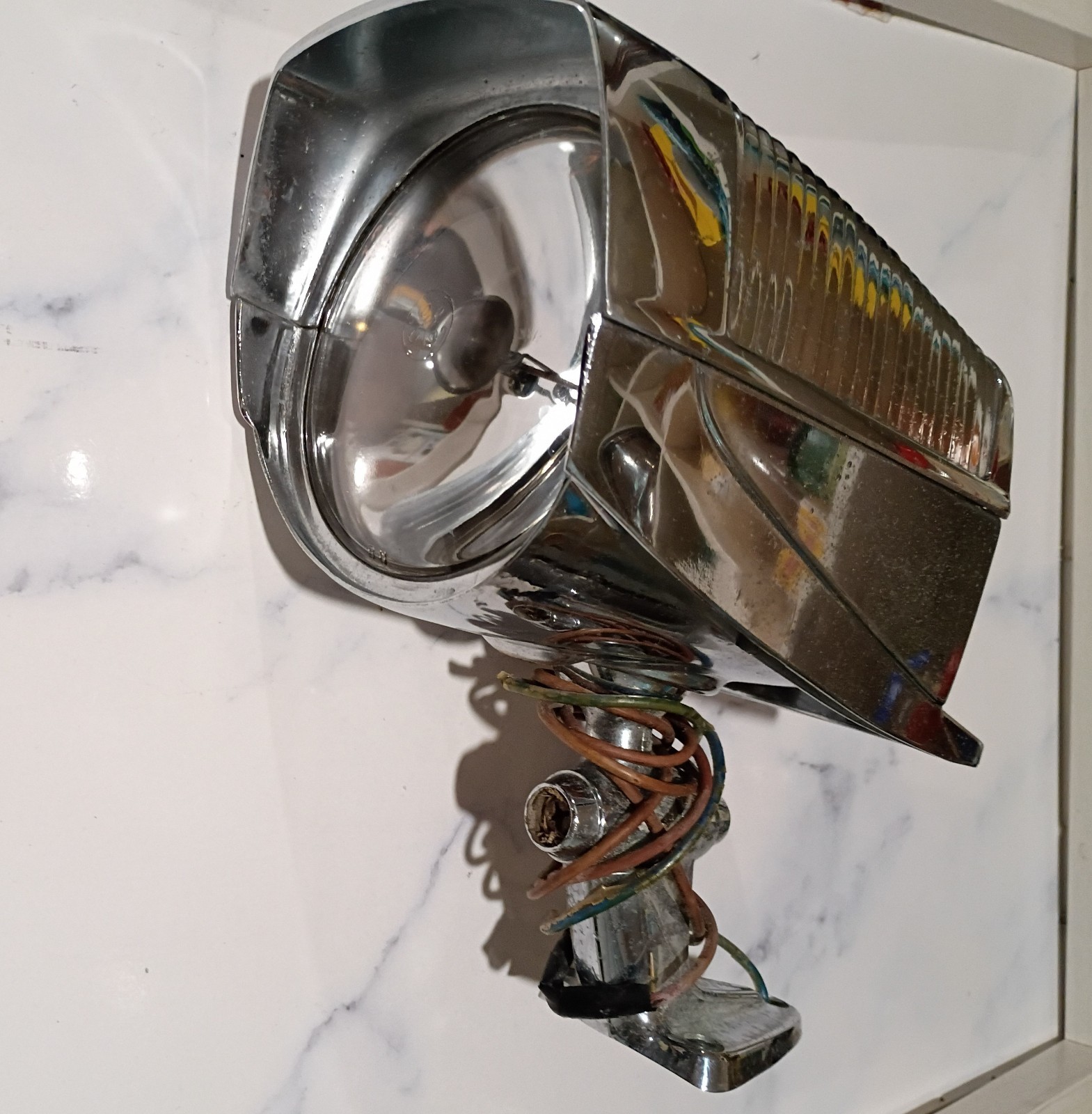 Vintage 1950’s-60’s Nu-Vue Spotlight/Side Mirror Vintage 1950’s-60’s Nu-Vue Spotlight/Side Mirror