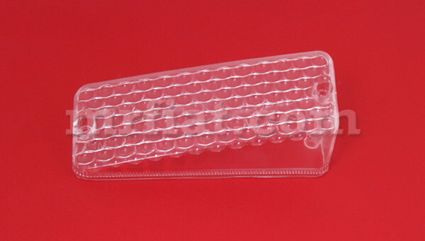 Lancia Stratos Stradale Clear Front Right Turn Light Lens New Lancia Stratos Stradale Clear Front Right Turn Light Lens New