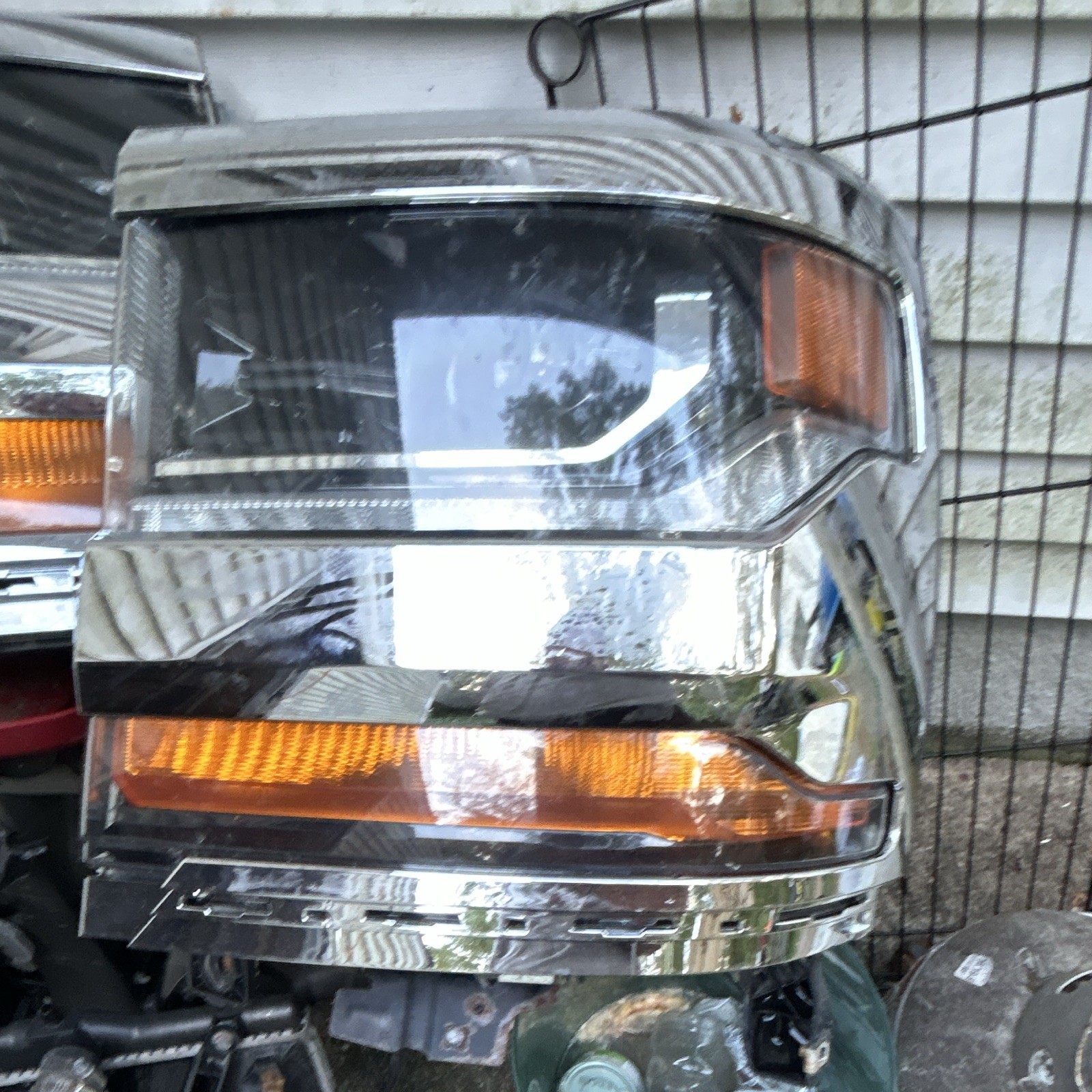 2017-19 Chevrolet Silverado 1500 Headlights Pair