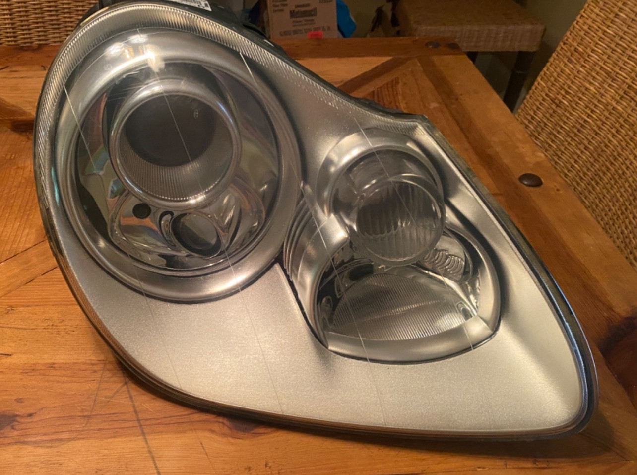 03-06 PORSCHE CAYENNE 955 HEADLIGHT RIGHT PASSENGER XENON HID 7L5 941 006 BB OEM