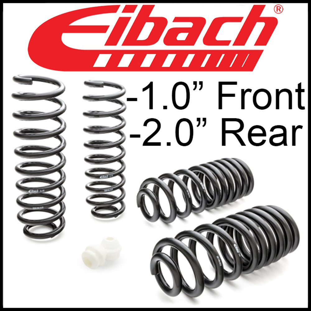 Eibach Pro-Kit Lowering Springs Set of 4 fits 2011-2014 Jeep Grand Cherokee 3.6L Eibach Pro-Kit Lowering Springs Set of 4 fits 2011-2014 Jeep Grand Cherokee 3.6L